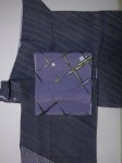 藍田正雄江戸小紋(きもの)+華やぎと洒落心をもつ袋帯 牛首紬(帯)