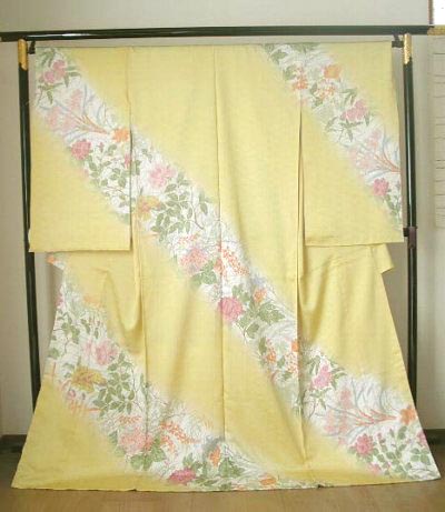 KYOTO Taste Homongi  SHIKISIUKA(Flowers of four seasons) Bright Yellow