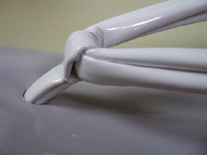 おしゃれ草履 グレー