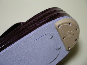 おしゃれ草履 あずき色 2