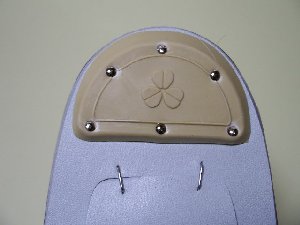 おしゃれ草履 あずき色 2
