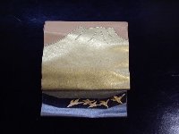 華麗なる漆芸美の袋帯 大場松魚1