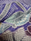 Sou Shibori Furisode USUMURASAKI BOKASHI SHIKINOHANA