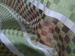 滝沢晃の訪問着コーディネート バラ文様