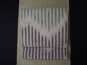 こだわりの織り物 帯 和紙絣
