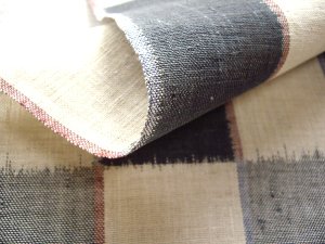 こだわりの織り物 帯 和紙絣