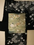 お茶を愛する人の帯 若冲 貝甲図