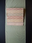 こだわりの織り物 きもの おしょうしな織 泡立草