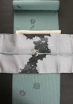 ちょっとお出かけ小紋<br>ろうけつ<br>楓と源氏香