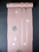 ちょっとお出かけ小紋<br>ろうけつ<br>ピンクのナデシコ