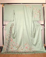はんなり京都の訪問着<br>ペルシャ唐草