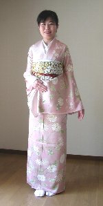 はんなり京都の訪問着<br>白菊