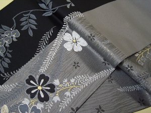 金銀彩の雅な袋帯 花蝶 | 最高級着物選びのお手伝い 個性とライフスタイルにあう着物 kimono